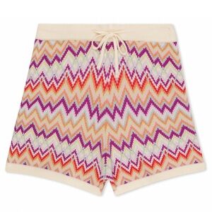 Zig Zag Knit Shorts